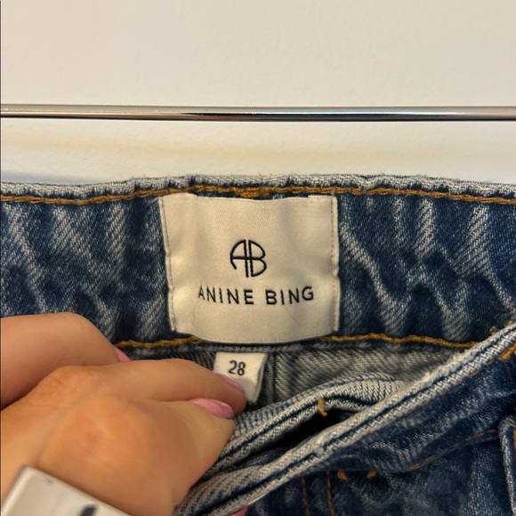 Anine Bing Vin Jeans Size 28 - Picture 3 of 5